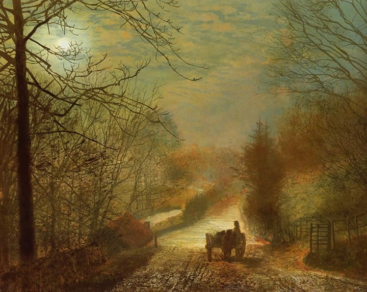 John Atkinson Grimshaw Forge Valley near Scarborough